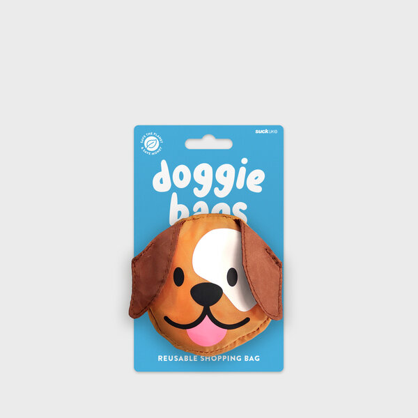 Doggie Bag | Fold-up reusable shopping bag.