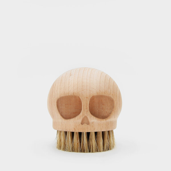 Skull Brush | Finest quality beech wood brush. Skull Brush | Finest quality beech wood brush.