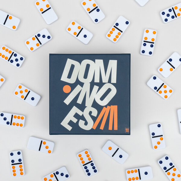 Dominoes Set | BOXO Dominoes in a box.