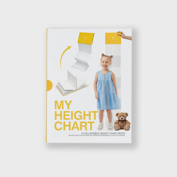 My Height Chart | Fold out height chart in a book. My Height Chart | Fold out height chart in a book.
