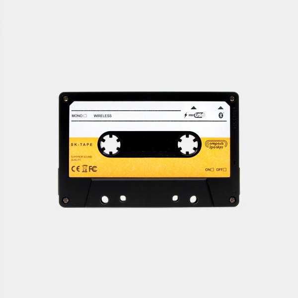 Wireless Cassette Speaker | Portable pocket-sized speaker.