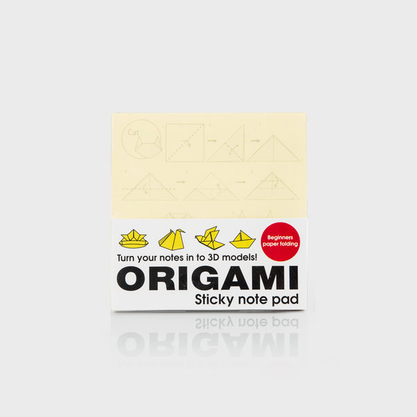 Origami Sticky Notes | Recycle your old notes into Origami.